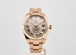 Rolex Sky-Dweller 326935 (2016) - Roze wijzerplaat 42mm Roségoud