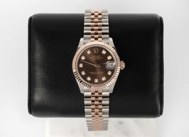 Rolex Datejust 31 278271 (2025) - Brown dial 31 mm Gold/Steel case