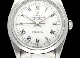 Rolex Air-King 14000 (1994) - White dial 34 mm Steel case