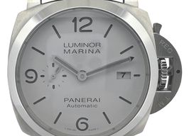 Panerai Luminor Marina PAM01314 (2024) - White dial 44 mm Steel case