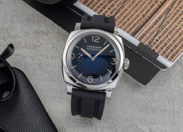 Panerai Radiomir 1940 3 Days PAM00932 (Unknown (random serial)) - Blue dial 47 mm Steel case