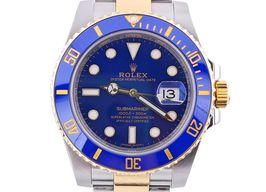 Rolex Submariner Date 116613LB (2017) - Blue dial 40 mm Gold/Steel case