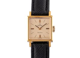 Omega Genève 511.0321 (1971) - Champagne dial 18 mm Gold/Steel case