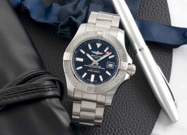 Breitling Avenger II Seawolf A17331101B1A1 (Unknown (random serial)) - Black dial 45 mm Steel case