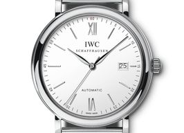 IWC Portofino Automatic IW356505 (2023) - Zilver wijzerplaat 40mm Staal