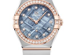 Omega Constellation Ladies 131.25.28.60.99.002 (2026) - Groen wijzerplaat 28mm Goud/Staal