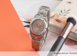 Rolex Oyster Perpetual 76030 (2001) - Pink dial 26 mm Steel case