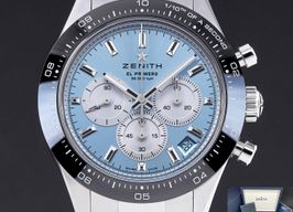 Zenith Chronomaster Sport 03.3106.3600/55.M3100 (2024) - Blauw wijzerplaat 41mm Staal