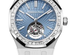 Audemars Piguet Royal Oak Selfwinding 26535PT.ZZ.1220PT.01 (2025) - Blue dial 41 mm Platinum case