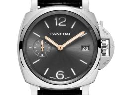 Panerai Luminor Due PAM01247 (2026) - Grijs wijzerplaat 38mm Staal
