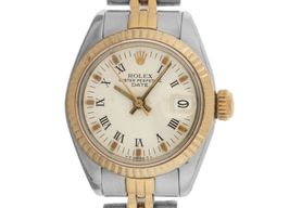 Rolex Lady-Datejust 6917 (1983) - White dial 26 mm Gold/Steel case