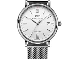 IWC Portofino Automatic IW356505 (2025) - Zilver wijzerplaat 40mm Staal