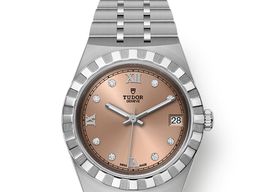 Tudor Royal 28400 (2024) - Zilver wijzerplaat 34mm Staal