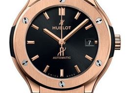 Hublot Classic Fusion 565.OX.1480.RX (2026) - Black dial 38 mm Rose Gold case