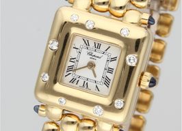 Chopard Happy Sport 10/6116-23 (1997) - Silver dial 21 mm Yellow Gold case