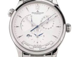 Jaeger-LeCoultre Master Geographic Q1428121 (2024) - Zilver wijzerplaat 39mm Staal