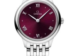 Omega De Ville 434.10.28.60.11.001 (2026) - Rood wijzerplaat 28mm Staal