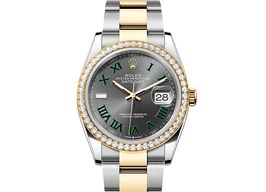 Rolex Datejust 36 126283RBR (2025) - Grey dial 36 mm Steel case