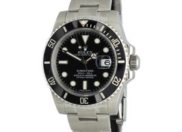 Rolex Submariner Date 116610LN (2016) - Black dial 40 mm Steel case