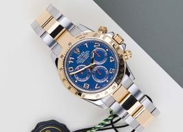 Rolex Daytona 116523 (2011) - Blue dial 40 mm Gold/Steel case