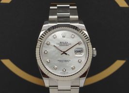 Rolex Datejust 41 126334 (2021) - Parelmoer wijzerplaat 41mm Staal