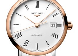 Longines Elegant L4.310.5.18.7 (2026) - Wit wijzerplaat 29mm Goud/Staal