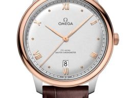 Omega De Ville 434.23.40.20.02.001 (2026) - Zilver wijzerplaat 40mm Goud/Staal