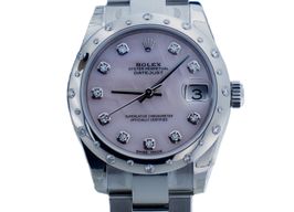 Rolex Datejust 31 178344 (2015) - Purple dial 31 mm Steel case