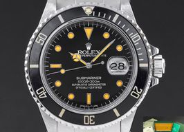 Rolex Submariner Date 168000 (1987) - Black dial 40 mm Steel case