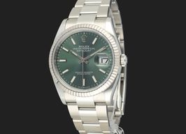 Rolex Datejust 36 126234 (2022) - Green dial 36 mm Steel case