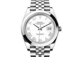 Rolex Datejust 41 126300-0016 (2024) - White dial 41 mm Steel case