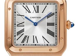 Cartier Santos Dumont WGSA0032 (2026) - Zilver wijzerplaat 47mm Roségoud