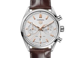 TAG Heuer Carrera CBN2013.FC6483 (2025) - White dial 42 mm Steel case