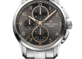 Maurice Lacroix Pontos Chronographe PT6388-SS002-321-1 (2025) - Brown dial Steel case