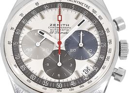 Zenith El Primero Original 1969 03.2150.400/69.C713 (Unknown (random serial)) - Silver dial 38 mm Steel case