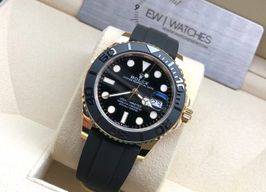 Rolex Yacht-Master 42 226658 (2022) - Zwart wijzerplaat 40mm Geelgoud