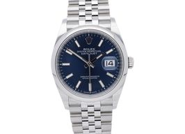 Rolex Datejust 36 126200 (2025) - Blue dial 36 mm Steel case