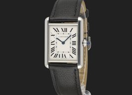 Cartier Tank WSTA0062 (2022) - Zilver wijzerplaat 34mm Staal