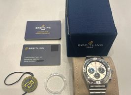 Breitling Chronomat 42 AB0134101G1A1 (2023) - Zilver wijzerplaat 42mm Staal