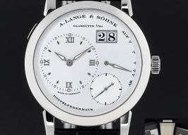 A. Lange & Söhne Lange 1 101.039 (2013) - Zilver wijzerplaat 39mm Witgoud