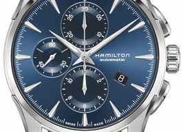 Hamilton Jazzmaster Auto Chrono H32586541 (2026) - Blauw wijzerplaat 42mm Staal