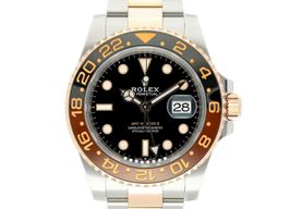 Rolex GMT-Master II 126711CHNR (2025) - Zwart wijzerplaat 40mm Goud/Staal