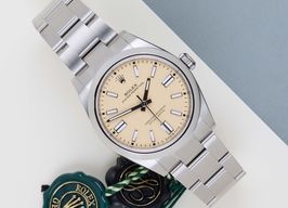 Rolex Oyster Perpetual 41 134300 (2026) - Beige wijzerplaat 41mm Staal