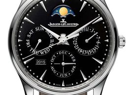 Jaeger-LeCoultre Master Ultra Thin Perpetual Q1308470 (2025) - Black dial 39 mm Steel case