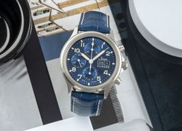 Sinn 358 358.064 (Onbekend (willekeurig serienummer)) - Blauw wijzerplaat 42mm Staal