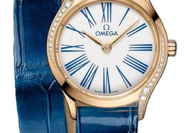 Omega De Ville Trésor 428.58.26.60.04.002 (2026) - Wit wijzerplaat 26mm Geelgoud