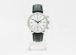 IWC Portofino Chronograph IW391407 (2025) - Silver dial 39 mm Steel case