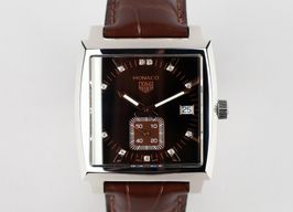 TAG Heuer Monaco Lady WAW131E.FC6420 (2025) - Brown dial 37 mm Steel case