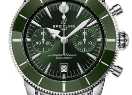 Breitling Superocean Heritage 42 AB0156361L1A1 (2026) - Groen wijzerplaat 44mm Staal