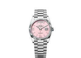 Rolex Day-Date 36 128236 (2025) - Pink dial 36 mm Platinum case